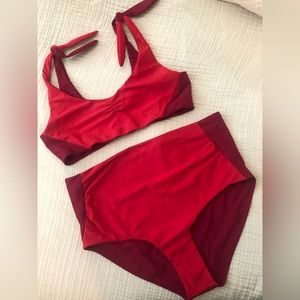 Hatch maternity bikini size medium